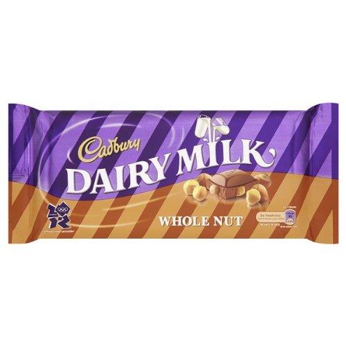 Cadbury Dairy Milch-Nuss, 120 g, 18 Stück von DAIRY MILK