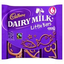 Cadbury Dairy Milk Little Bars 6 Pack Cadbury Dairy Milk Little Bars 6 Pack von Dairy Milk