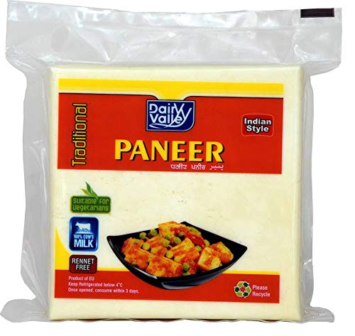 Dairy Valley - Traditionaler Paneer (Panir) Frischkäse, Rahmkäse, Vegetarisch - 250G von Dairy Valley