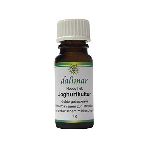 Dalimar Joghurtkulturen 2 g - Joghurt selber machen nach dem Rezept der Hobbythek Dalimar Joghurtkulturen 2 g - Joghurt selber machen nach dem Rezept der Hobbythek von Dalimar