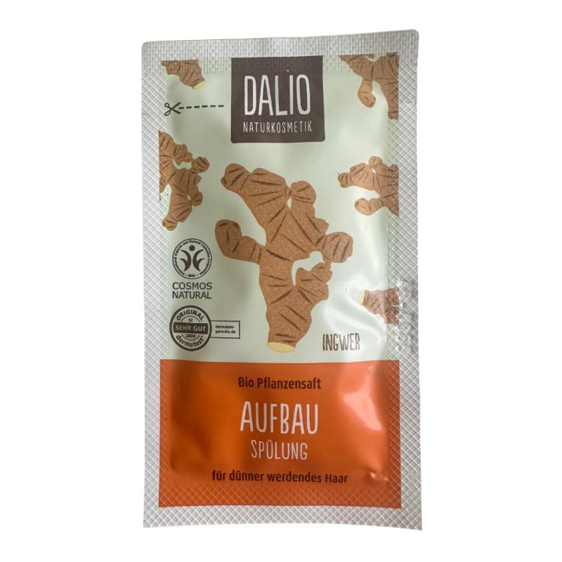Aufbau Spülung Ingwer Probe von DALIO