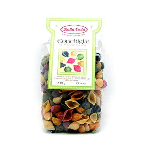 Dalla Costa Conchiglie ai 5 colori 5-farbig, 3er Pack (3 x 500 g) von Dalla Costa