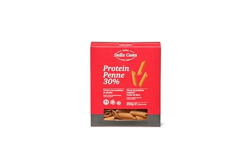 Dalla Costa Proteinpaste Penne 30% Erbsenprotein Sparpack 8x250 Gramm von Dalla Costa