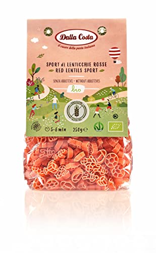 PASTA (AUS ROTER Kichererbse) GLUTEN-FREI BIO 250 g - DALLA COSTA von Dalla Costa