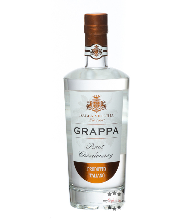 Dalla Vecchia Grappa Pinot Chardonnay (40 % Vol., 0,5 Liter) von Dalla Vecchia Grappa