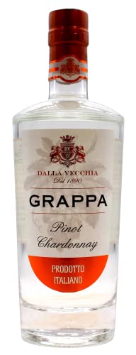 Dalla Vecchia Grappa Pinot Chardonnay 40% vol, 6er Pack (6 x 0.5 l) von Dalla Vecchia