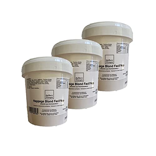 3 x Backpapier Blond – Topf 900 g 3 x Backpapier Blond – Topf 900 g von Dallery Simpa