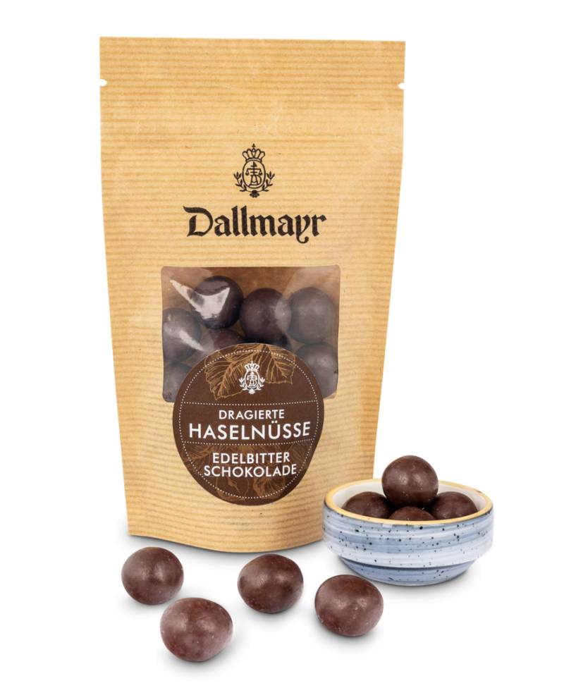 Haselnüsse in Edelbitterschokolade von Dallmayr Pralinenmanufaktur