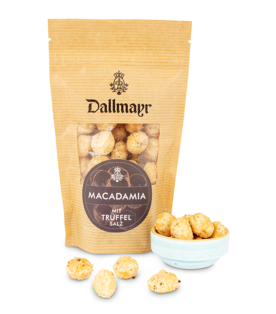Macadamia mit Salz und Trüffel Dallmayr Macadamia mit Salz und Trüffel Dallmayr von Dallmayr Pralinenmanufaktur