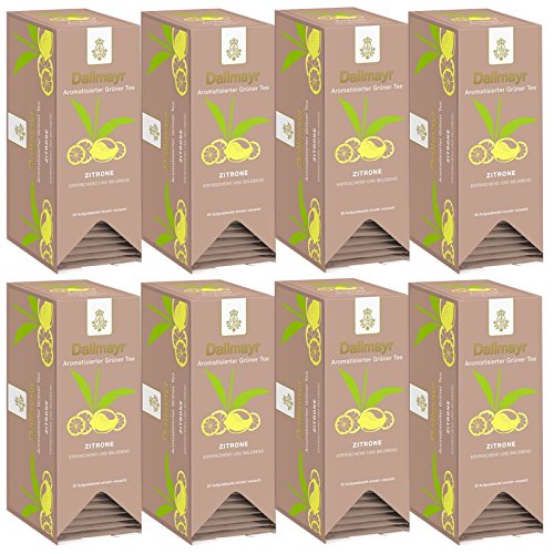 Dallmayr Aromatisierter Grüner Tee mit Zitrone 8 x 25 x 1,75g von Dallmayr