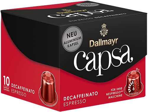 Dallmayr Capsa Espresso entkoffeiniert 10 Kapseln Dallmayr Capsa Espresso entkoffeiniert 10 Kapseln von Dallmayr