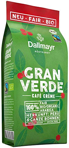 Dallmayr Gran Verde ganze Bohnen, Bio, 220 g von Dallmayr