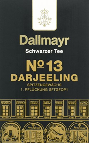 Dallmayr Schwarztee - Nr. 13 Darjeeling First Flush, 2er Pack (2 x 100 g) von Dallmayr