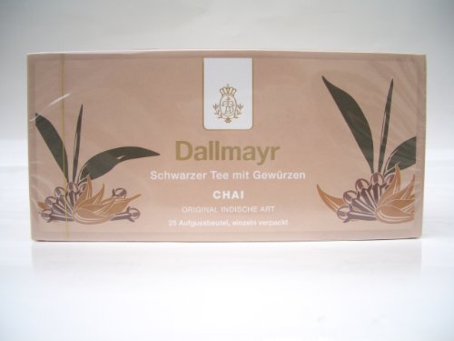 Dallmayr Tee Aufgussbeutel - Chai Tee, 1er Pack (1 x 50 g) von Dallmayr