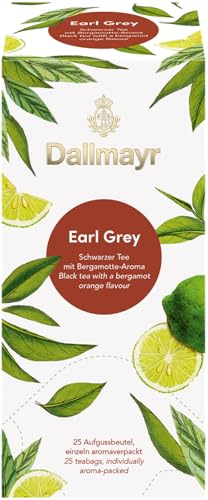 Dallmayr Tee Aufgussbeutel - Earl Grey, 1er Pack (1 x 43,75 g) von Dallmayr