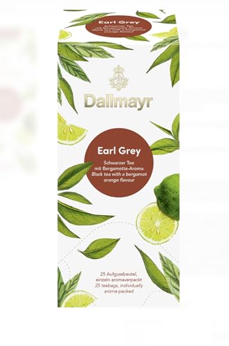 Dallmayr Tee Aufgussbeutel - Earl Grey, 1er Pack (1 x 43,75 g) von Dallmayr