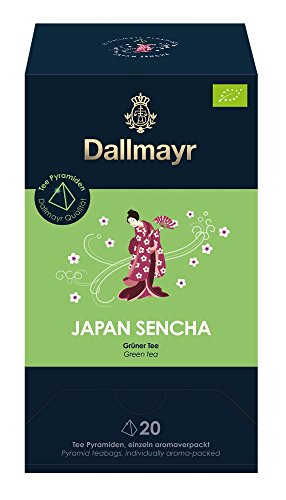 Dallmayr Teepyramide Japan Sencha Bio, 1er Pack (1 x 50 g) von Dallmayr