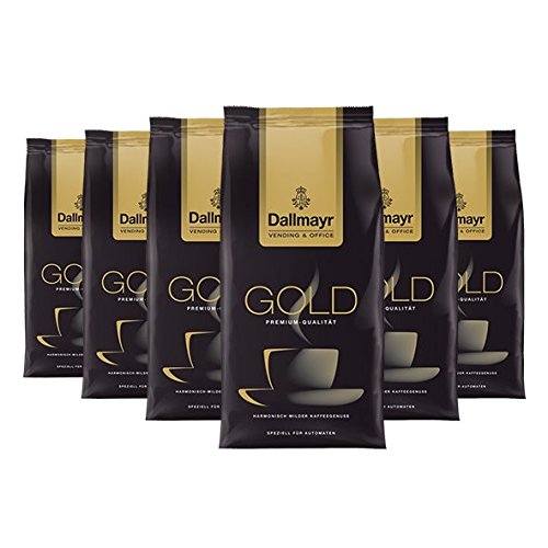 Dallmayr Vending & Office Gold Spezial, gemahlen, 500g, 6er Pack von Dallmayr