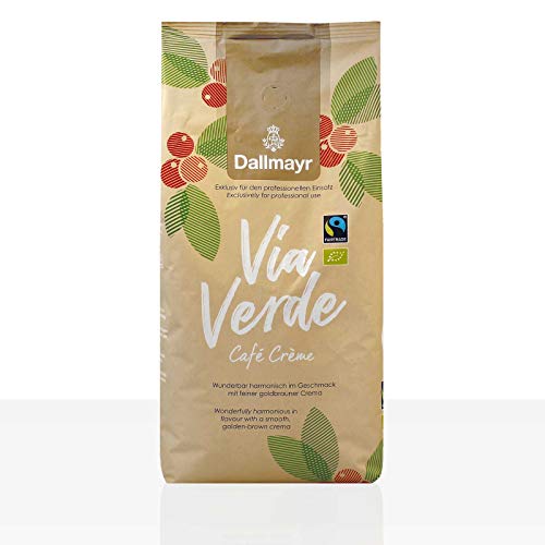 Dallmayr Via Verde Café Crème - Bio und Fairtrade, 1.000g von Dallmayr
