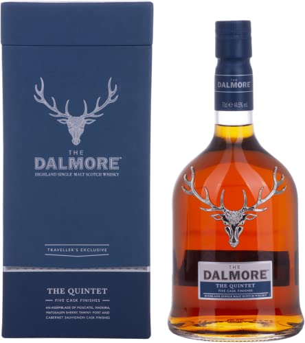 The Dalmore THE QUINTET Highland Single Malt 44,5% Vol. 0,7l in Geschenkbox von Dalmore