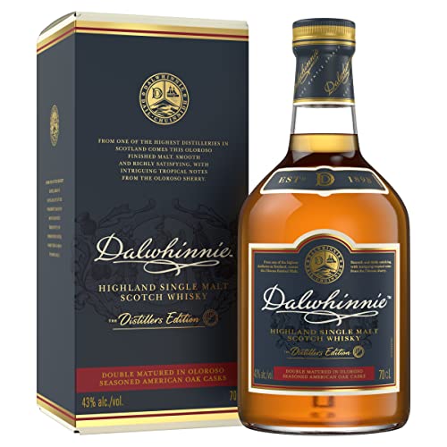 Dalwhinnie Distillers Edition 2022 | Single Malt Scotch Whisky | Limitierte Kollektion | in bester schottische Highlands Tradition | mit Geschenkverpackung | 43% vol | 700ml Einzelflasche | von Dalwhinnie