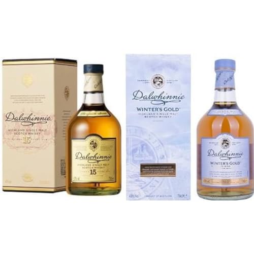Dalwhinnie Winters Gold | Highland Single Malt Scotch Whisky | mit Geschenkverpackung | aromatischer Bestseller | handverlesen aus Schottland | 43% vol | 700ml & 15 Jahre | 43% vol | 700ml von Dalwhinnie