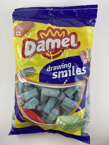 Damel Mini Jumbo Saure Himbeer-Tuben 1 kg Beutel Damel Mini Jumbo Saure Himbeer-Tuben 1 kg Beutel von Damel