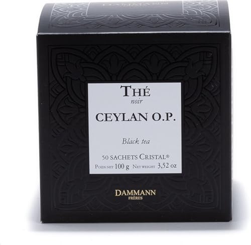 Dammann Frères® | Ceylon-Schwarztee O.P. - 50 Filter | Orange Pekoe Schwarztee | Ceylon-Schwarzteemischung von Damman Frères