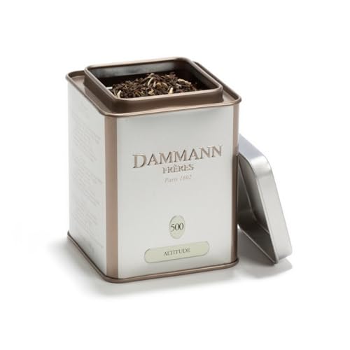 Dammann Frères® | Schwarzteemischung aus großer Höhe | Darjeeling-Schwarztee, Sikkim-Schwarztee, gemischter Nepal-Schwarztee - 100 Gr | Schwarzer Tee mit losen Blättern von Altitude von Damman Frères