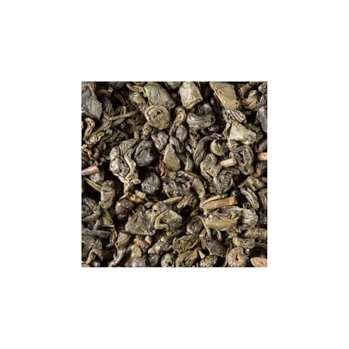 Dammann Frères | Gunpowder Grüner Tee Tabaknoten Pflanzlich | Gunpowder Grüner Tee China – 90 gr | Grüner chinesischer Tee Gunpowder Zarter Duft von Damman Frères