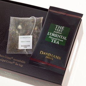 Thé vert L'Oriental - Boîtes de 24 sachets suremballés Thé vert L'Oriental - Boîtes de 24 sachets suremballés von Damman Frères