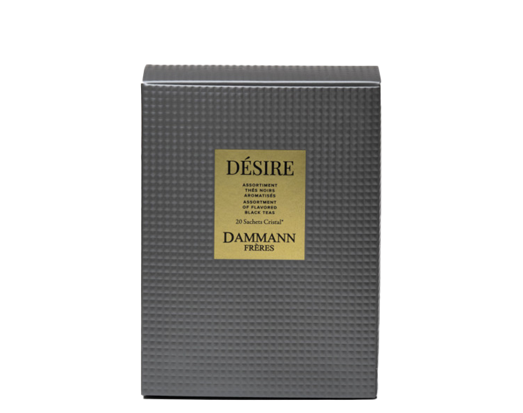 Coffret Désire - 20 heißversiegelte Teebeutel von Dammann Frères