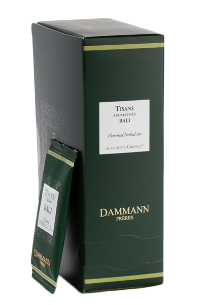 Kräutertee Bali - 24 wärmeversiegelte Beutel Kräutertee Bali - 24 wärmeversiegelte Beutel von Dammann Frères