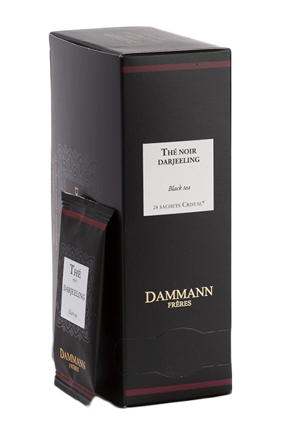 Schwarzer Tee - Darjeeling - 24 wärmeversiegelte Beutel von Dammann Frères