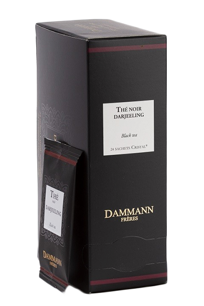 Schwarzer Tee - Darjeeling - 24 wärmeversiegelte Beutel von Dammann Frères