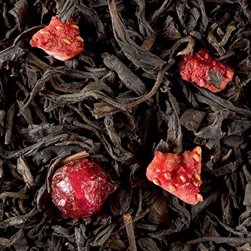 Dammann Freres Tee - Black tea - Schwarzer Tee 4 rote Früchte - 1Kg Tasche (Lose blatt) von Damman Frères