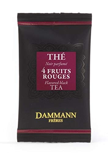 Dammann Freres Tee - 4 FRUITS ROUGES / 4 Rote Früchte Tee - 120 Cristal Teabags bulk box von Dammann Freres