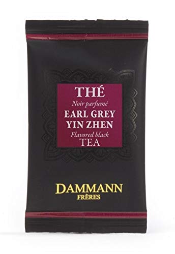 Dammann Freres Tee - Earl Grey Yin Zhen Schwarzer Tee - 120 Cristal Teabags bulk box von Dammann Freres