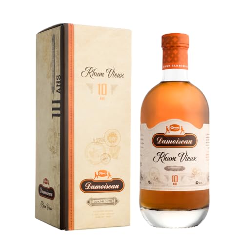 DAMOISEAU RHUM VIEUX AGRICOLE GUADALUPE 10 ANS 70 CL von Damoiseau