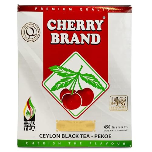 Cherry Brand Schwarzer Tee (Ceylon) lose Teeblätter 450 Gramm von Damsouq