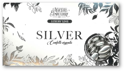 Confetti Gezuckerte Mandeln 500 Gramm Silber von Damsouq