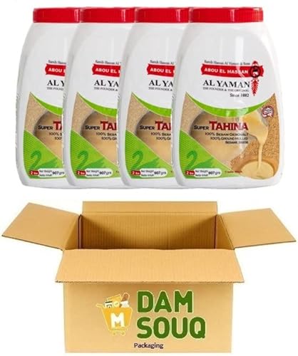 Damsouq® Multipack Al Yaman Tahini (4x 900 Gramm) von Damsouq