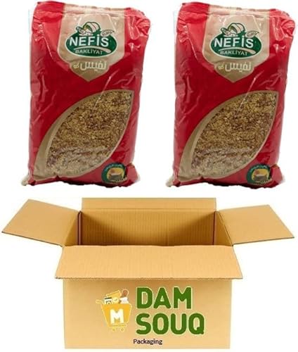 Damsouq® Multipack Nefis Burgul (Tarwe) mit Vermicelli (2x 900 Gramm) von Damsouq