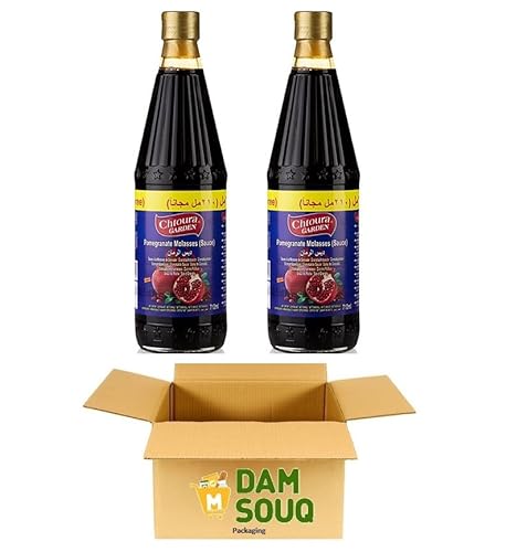 Damsouq® Multipackung Chtoura Garden Granatapfel-Sauce (2x 500 ML) von Damsouq