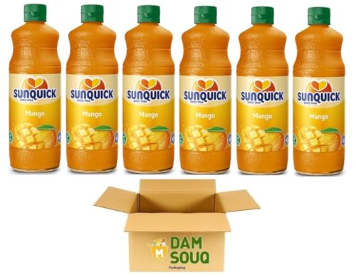 Damsouq® Multipackung Sunquick Mango-Sirup (6x 700ML) von Damsouq