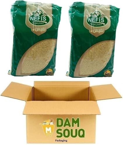 Damsouq® Multipak Nefis Burgul (Weizen) Fein (2x 900 Gramm) von Damsouq