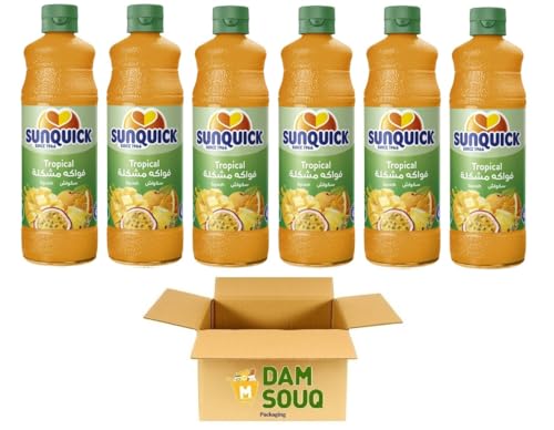 Damsouq® Multipak Sunquick Tropischer Sirup (6x 700ML) von Damsouq