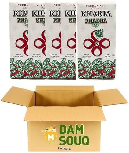 Damsouq® Multipak Yerba Mate Kharta Weiß (5 x 250Gr) von Damsouq
