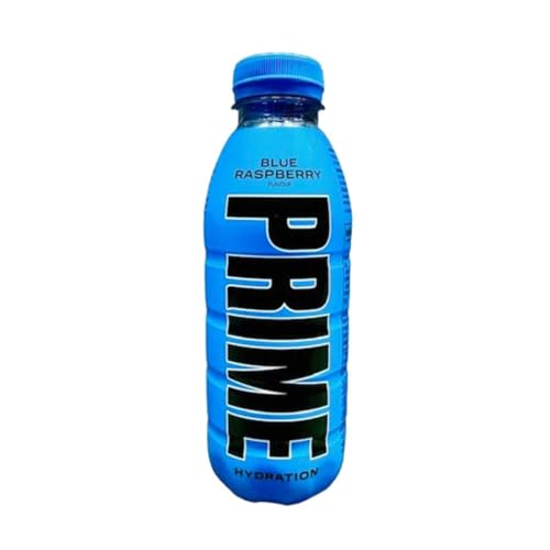 PRIME Hydration Drink Blue Raspberry Flasche (12x500ML) von Damsouq