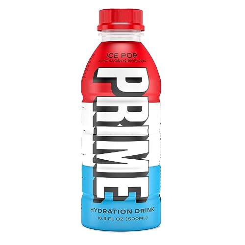 PRIME Hydration Drink Ice Pop Flasche (12x500ML) von Damsouq